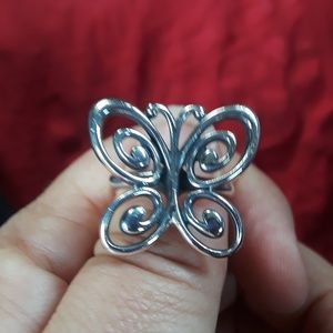 James Avery butterfly retired ring.